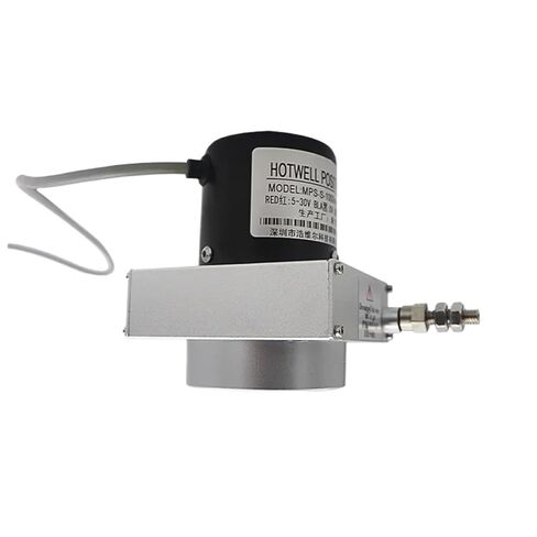 1pc MPS Rope Displacement Sensor with Multiple Signals Including Resistance, Voltage, Current, Pulse, RS485(白色) in Saudi Arabia