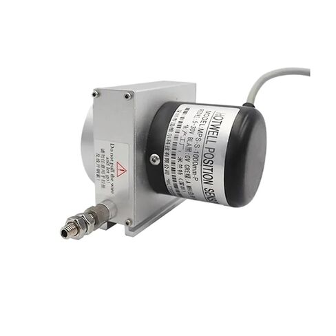 1pc MPS Rope Displacement Sensor with Multiple Signals Including Resistance, Voltage, Current, Pulse, RS485(白色) in Saudi Arabia