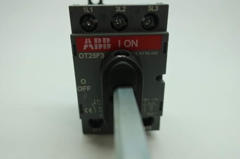 ABB OT25F3 Non-FUSIBLE Disconnect Switch 3P 25A AMP D640309 in Saudi Arabia
