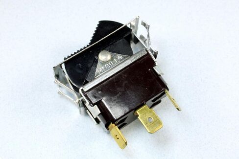 Rocker Switch, SPDT On/On, 20A 277VAC; Compatible with Carlling and McGill in Saudi Arabia