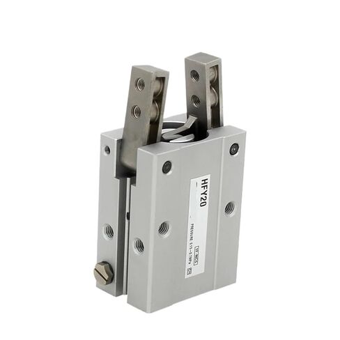 1pc HFY6 HFY10 HFY16 HFY20 HFY25 HFY32 Y Type 180 Degree Angular Style Gripper Air Gripper Pneumatic Cylinder(HFY10) in Saudi Arabia