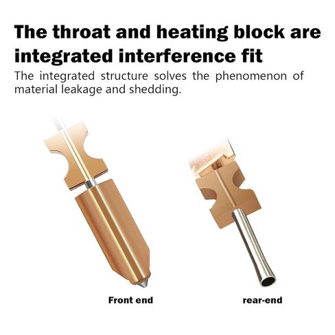 مجموعة Hotend 2PK المُحدثة من tzdaDeve 0.25 مم 0.4 مم لـ Flashforge AD5X، فوهة قابلة للفصل سريعة، أنبوب حلق سريع الفك مع غطاء سيليكون 2PK وفرشاة فوهة 2PK، طابعة ثلاثية الأبعاد in Saudi Arabia