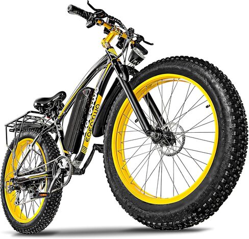 Electric Bike for Adults,1500W Peak Motor E Bikes, 26" Fat Tire Electric Bicycle, 30/33 MPH 60/70 Miles Electric Mountain Bike, Removable Battery, Dual Brake, 7 Speed in Saudi Arabia