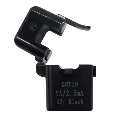 KCT10 محول تيار أساسي سبليت صغير، فريت عالي التردد، فتحة 10 مم، مرحلة واحدة، دقة فئة 0.5، أسود (10 أمبير 5 مللي أمبير) in Kuwait