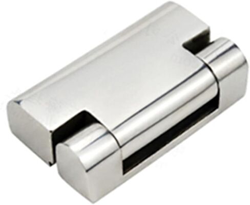 Zinc Alloy Or Stainless Steel Corner Hinge Industrial Machinery Equipment Sheet Metal Box Cabinet Door Rotating Hinge 1Pcs(Chroming) in Saudi Arabia