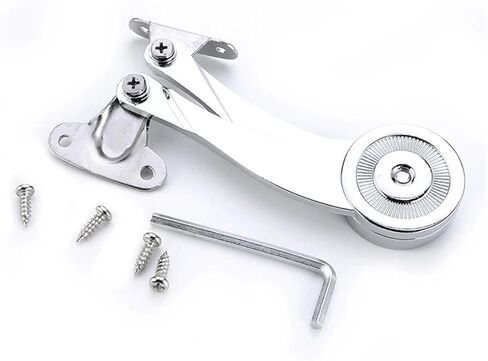 Hydraulic Randomly Stop Hinges Kitchen Cabinet Door Adjustable Furniture Lift Up Flap Stay Support 1Pcs in Saudi Arabia