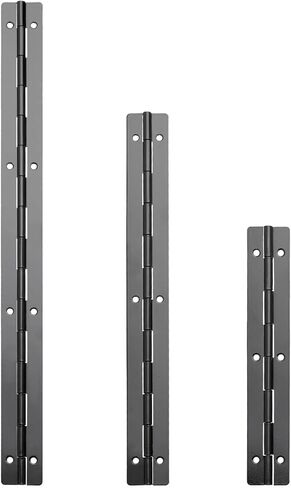 8 Inch Long Hinge Box Continuous Hinge 270 Degree Piano Hinges for Cabinet Wooden Box Cupboard Furniture Hardware Parts 2Pcs(Black 293mm 2pcs) in Saudi Arabia