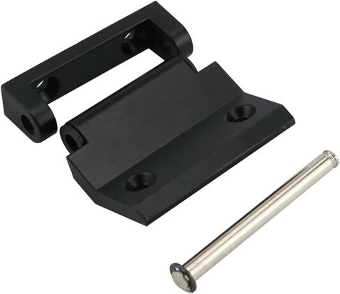 Zinc Alloy Black Hinge Cabinet Chassis Communication Equipment Industrial Automation Machinery Door Hinges 1Pcs in Saudi Arabia