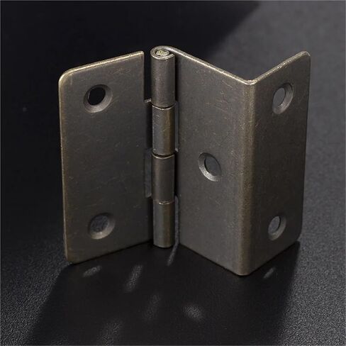 Antique Bronze Color Iron 2" Hinge for Furniture Door Open 270 Degree Furniture Hinge with Free Screws 1Pcs in Saudi Arabia