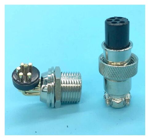 1PCS 6-pin Right Angle Socket Connector GX12 in Saudi Arabia
