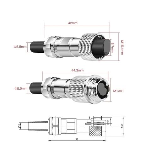 1 قطعة مقاوم للماء IP67 GX12 موصل 6 دبوس in Saudi Arabia