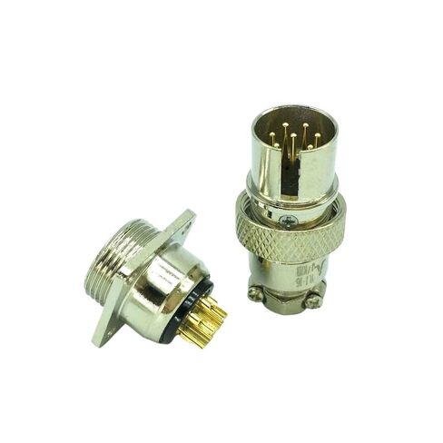 1PCS GX16 7-pin Connector Reverse Panel in Saudi Arabia