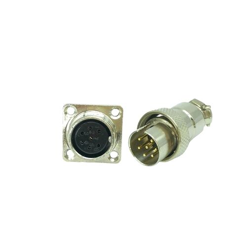 1PCS GX16 7-pin Connector Reverse Panel in Saudi Arabia