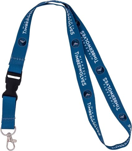 Desert Cactus Minnesota Timberwolves Lanyard Keychain Detachable NBA Breakaway Snap Buckle National Basketball Association Car Keys ID Badge Holder (Lanyard 3) in Saudi Arabia