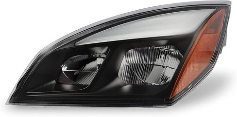 مصباح أمامي جانبي للسائق A6601405002 متوافق مع 2018-2022 Cascadia Headlamp Black Outer Shell (يسار) in Saudi Arabia