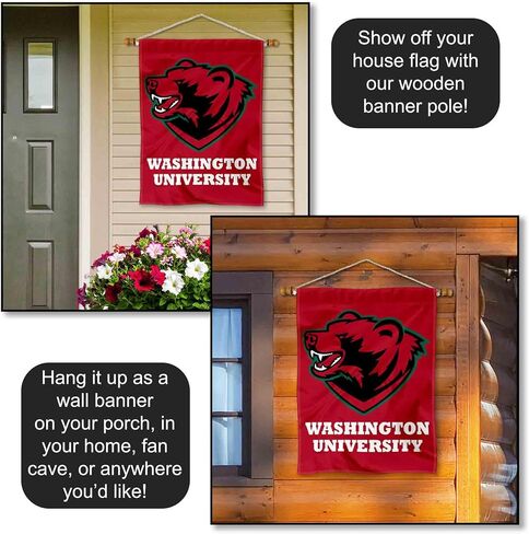 Washington St. Louis Bears Double Sided House Flag in Saudi Arabia