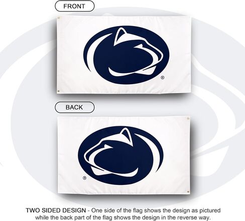 Desert Cactus Penn State Flag - 3 x 5 Feet Pennsylvania State University PSU Nittany Lions Banner, Indoor/Outdoor Durable Fabric Display (Style C1) in Saudi Arabia