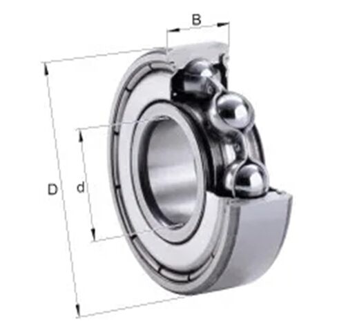 10pcs Bearing 627 627Z 627ZZ 7x22x7 Shielded Miniature Ball Bearings in Saudi Arabia