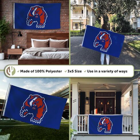 Desert Cactus United States Coast Guard Academy 100% Polyester Indoor Outdoor 3x5 feet Banner USCGA Bears (Flag C) in Saudi Arabia