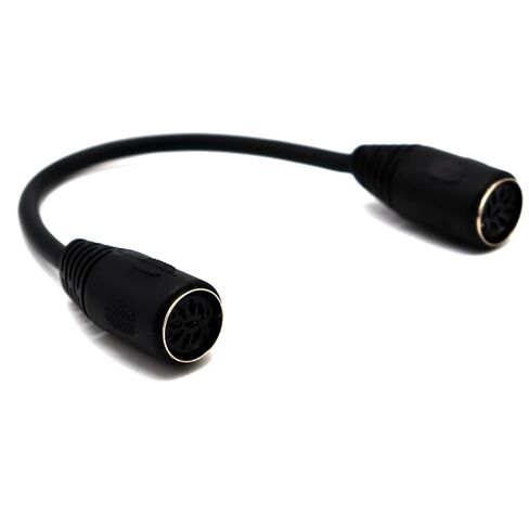 LOKEKE 8 Pin DIN MIDI Extension Cable, 8 Pin DIN MIDI Female to Din 8-Pin Female Cable Cord Wire Audio Socket Compatible with Bang Olufsen PowerLink MK2(F to F) in Saudi Arabia