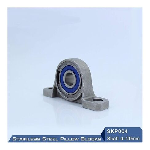 تحمل العلب SKP004 رمح 20 مم SSKP004 الفولاذ المقاوم للصدأ وسادة كتلة S KP004 20 مم محامل محمولة in Kuwait