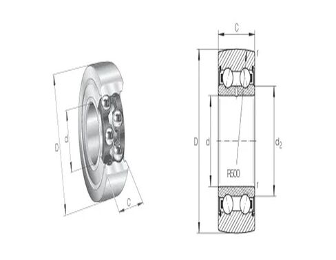 1PCS LR5207-X-2HRS-TVH-XL LR5207 LR 5207 Track Rollers Bearing Outer Rings Cylindrical Outside Surface in Saudi Arabia