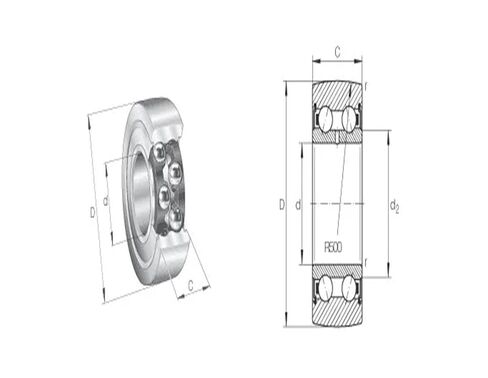 1PCS LR5207-X-2HRS-TVH-XL LR5207 LR 5207 Track Rollers Bearing Outer Rings Cylindrical Outside Surface in Saudi Arabia