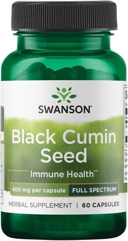 Swanson Full Spectrum Black Cumin Seed 400 Milligrams 60 Capsules in Saudi Arabia