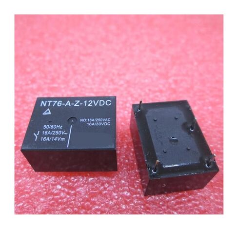 التتابع NT76-A-Z-12VDC NT76AZ12VDC NT76AZ NT76-A-Z 12VDC 12V 16A DC12V DIP4 in Saudi Arabia