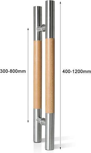 Heavy Duty Commercial Stainless Steel Sliding Door Handle/barn Door Handle/Glass Handle, Easy to Install () in Saudi Arabia