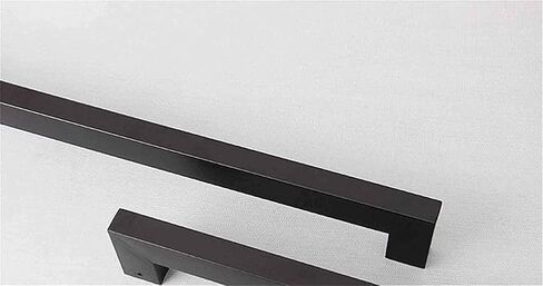 Door Handles, Double Pull Bar Thick 304 Stainless Steel Square Tube Door Handle, Door Pull Handle Sliding Glass Door Handles for Bathroom Shower, Office, Hotel, Shop Door in Saudi Arabia
