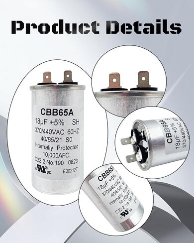 Moryzian EAE58905704 EAE32501010 Capacitor Fit for LG Refrigerator Replaces EA3620482 EAE58905707 in Saudi Arabia