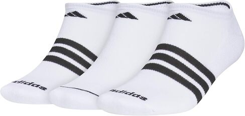 adidas Men's Cushioned No Show Socks (3 Pairs) Durable & Comfortable in Saudi Arabia