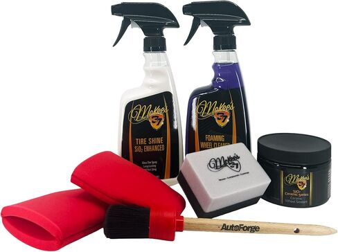 McKee's 37 Ceramic Wheel Cleaning and Sealant (High-Temp Brake Dust Repellent) Kit, Wheel Clean/Seal kit (sio2 Ceramic Series) (MKCS-Wheel) in Saudi Arabia