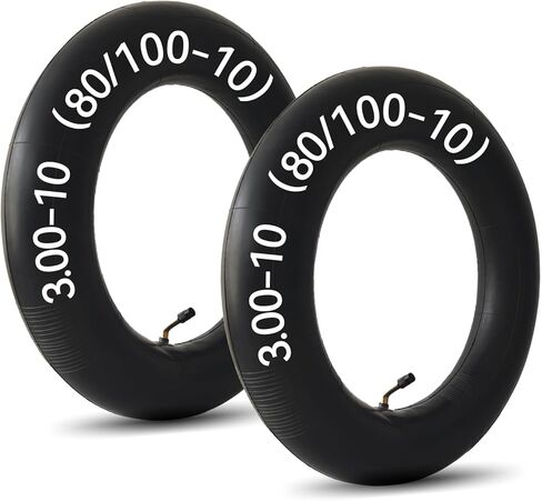 2.75/3.00-10 80/100-10 2.75-10 3.00x10 2.50x10 Dirt Bike Inner Tube for XR50 XR70 EZ90 CT70 CRF50 CRF70 KLX110 DRZ110 DRZ70 JR50 RSF650 90cc 110cc 125cc Pit Bike Moped Scooter Parts 2 Pack in Saudi Arabia