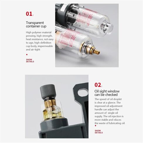 FRL Air Filter Pressure Regulator Lubricator Combine Automatic Drain With Gauge AFC2000 AFC2000D(AFC2000) in Saudi Arabia