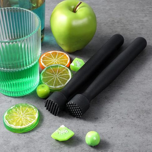 20 Pieces Muddler for Cocktails Plastic Bar Muddler Bulk 8 Inch Bar Accessories Tools Set for Home Ice Crusher Bartender Accessories Mojito Fruit Drink in Saudi Arabia