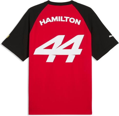 PUMA Scuderia Ferrari F1 Men's Lewis Hamilton Driver Tshirt - Red in Saudi Arabia