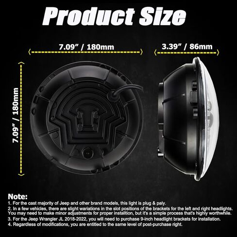مصابيح ضباب LED 4 بوصة مع مصباح مصد أمامي لإشارة الانعطاف DRL متوافق مع 2007-2018 Jeep Wrangler Unlimited JK 2006-2010 Chrysler PT Cruiser in Kuwait