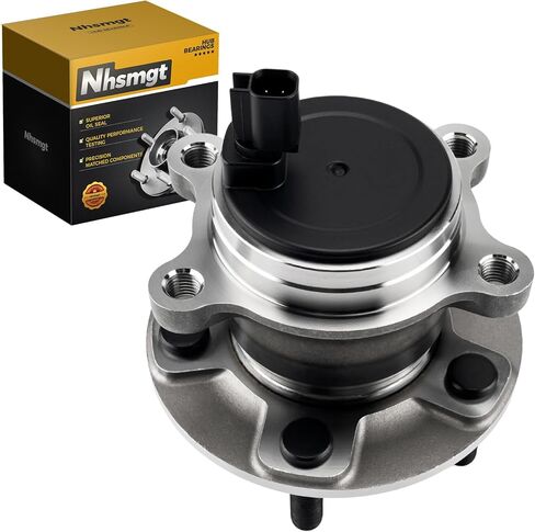 مجموعة محور تحمل العجلات الخلفية 512466 متوافقة مع Ford Focus 2012-2018 مع ABS 5-Lug (بدون مساعدة وقوف السيارات) in Kuwait