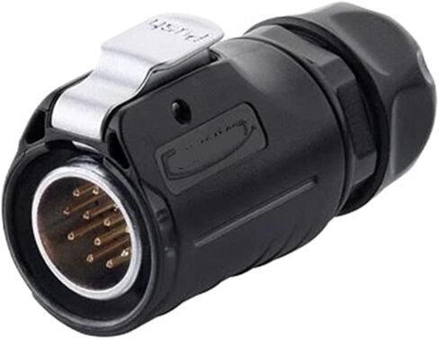 12 pin power signal circular connector male outdoor waterproof IP67 in Saudi Arabia
