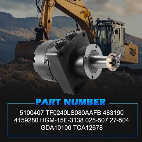 محرك هيدروليكي 5100407 TF0240LS080AAFB GDA10100 TCA12678 للداين العظيم جون ديري شاريوت سكاج 483190 فيريس 5100407 بوبكات 4159280 جير HGM-15E-3138 ستينز 025-507 أوريغون 27-504 in Kuwait