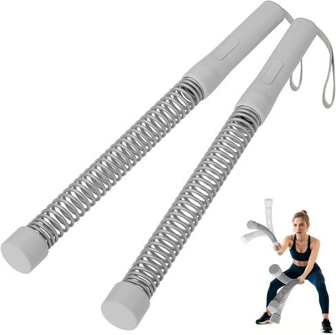 Ropeless Battle Ropes for Home Gym - Heavy Duty Cordless Workout Ropes for HIIT, Strength & Cardio Training, Portable Exercise Equipment for Men & Women, Low-Impact Fitness Rope (Pink) in Saudi Arabia
