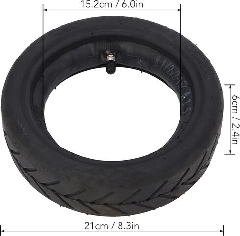 8.5X2 Thick Electric Scooter Tires with Inner Tube Explosion Proof Electric Scooter Wheels Replacement Tire Compatible for in Saudi Arabia