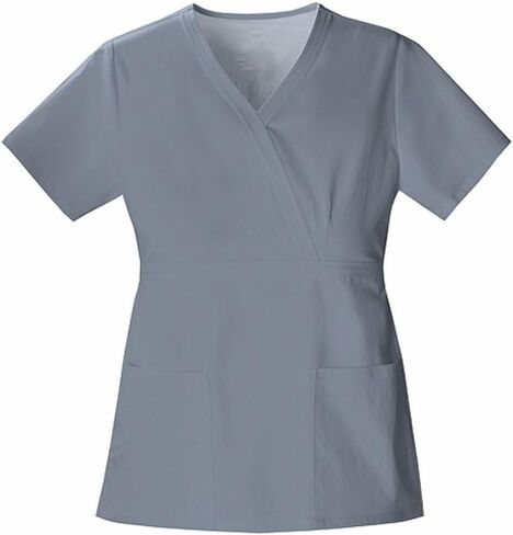 Cherokee Luxe Women Scrubs Top Mock Wrap 1841 in Saudi Arabia