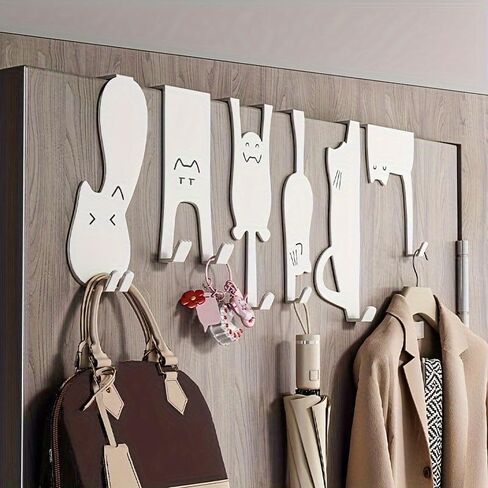 Over The Door Hooks Hangers Towel Rack Coat Key Holder Decor for Office Camper Home Storage New Year Gift Decorations in Saudi Arabia