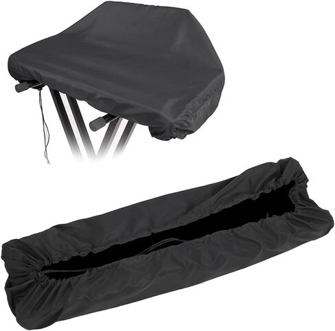 Digital Piano Keyboard Dust Cover 88 Key Black Soft Fabric Material Electronic Keyboard Music Instrument Protector in Saudi Arabia
