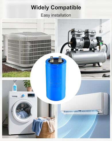 2 قطعة 300 فائق التوهج/MFD CD60 250VAC مكثف تشغيل المحرك لبدء تشغيل المحرك الكهربائي in Kuwait