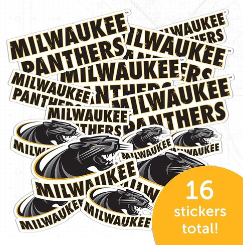 Desert Cactus University of Wisconsin Milwaukee Sticker Panthers Sticker Vinyl Decals Laptop Water Bottle Car Scrapbook Sheet T1 (Type 1-1) in Saudi Arabia