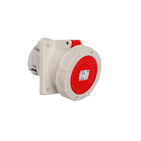 CEE Industrial Socket Concealed Angled Waterproof Dustproof IP67 63A 5P in Saudi Arabia